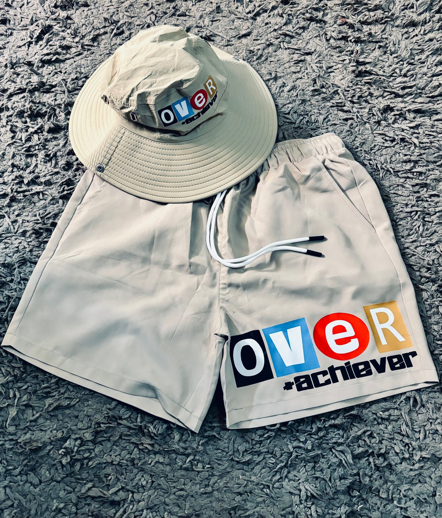 Summer Shorts & Bucket Hat Set