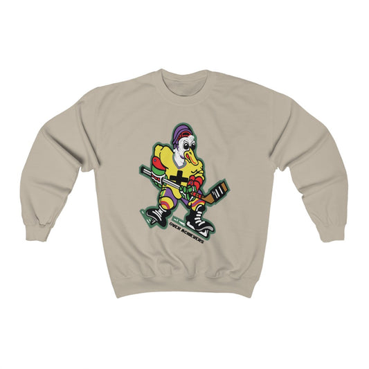 Over Achiever "Duck Puck" Crewneck Sweatshirt